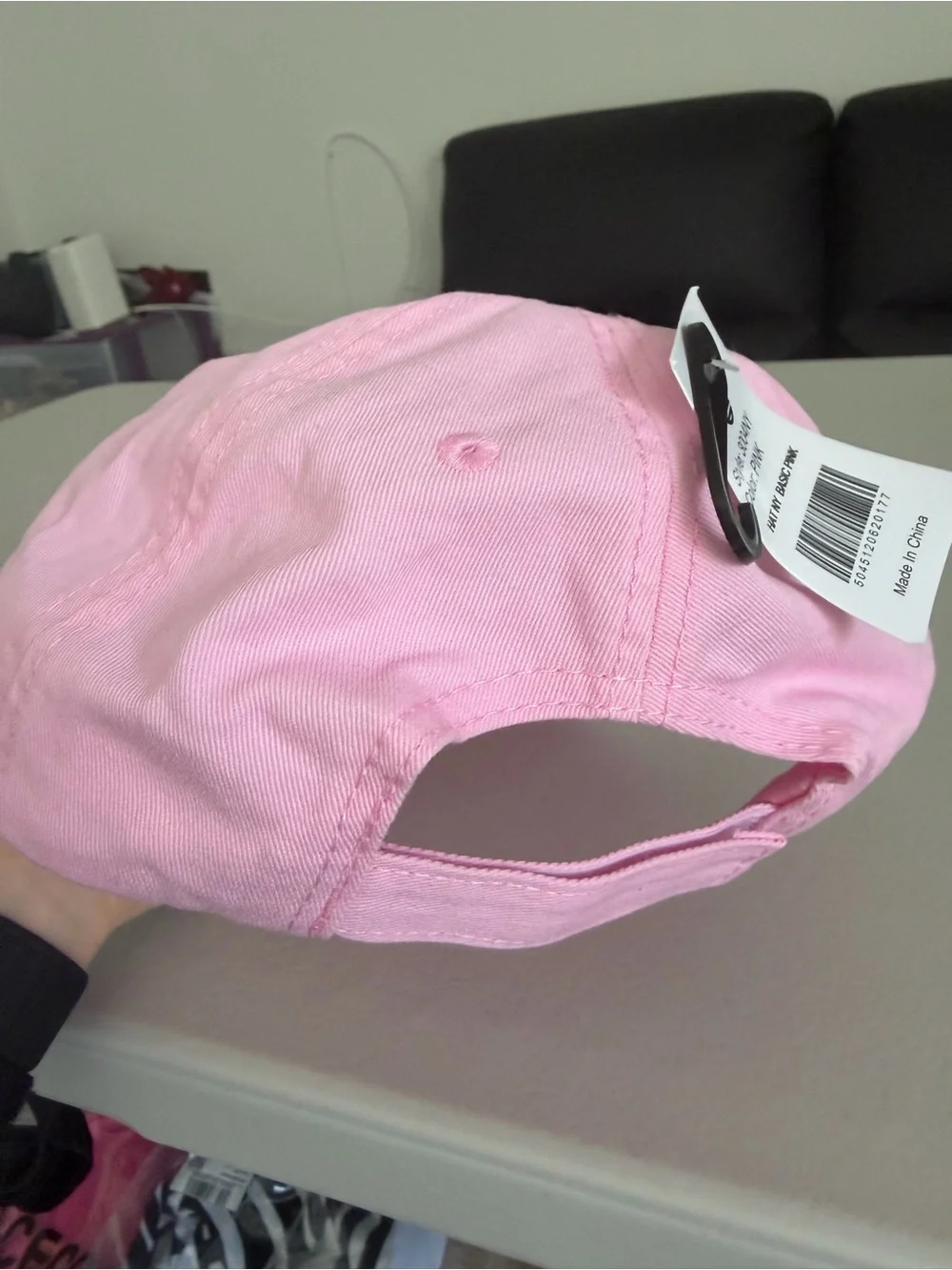 New York Est. 1624 Pink Embroidered Baseball Cap NWT